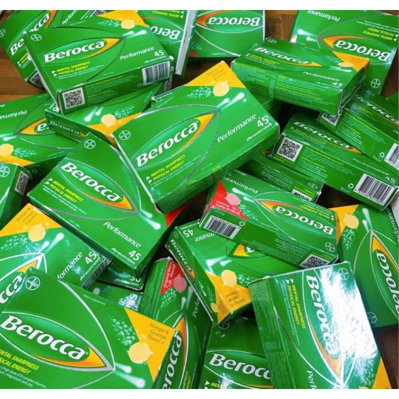 Viên sủi tăng sức đề kháng Berocca Úc lọ 15V