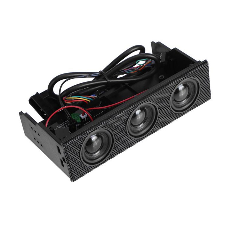 Qj Loa Âm Thanh Nổi Bảng Điều Khiển Phương Tiện Phương Tiện Phía Trước PC Tích Hợp Mic Loa Fron