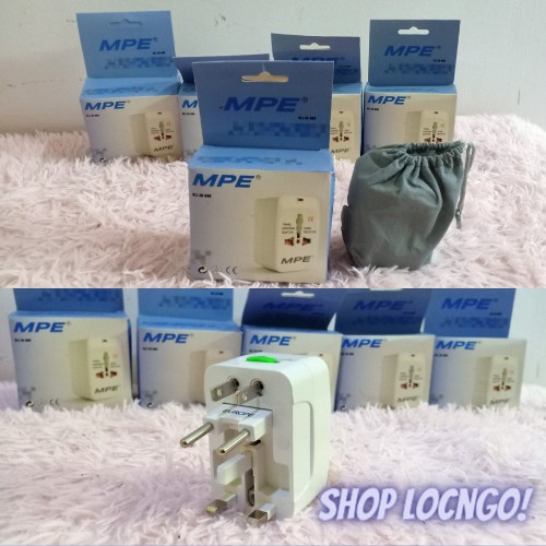 Ổ cắm điện đa năng du lịch Universal Travel Adapter nhiều đầu by Shop LocNgo