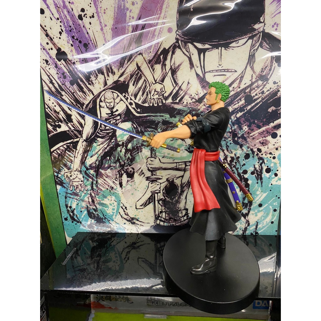 Mô hình chính hãng ONEPIECE - Zoro - Wano -  Ichiban Kuji One Piece vol.100 Anniversary - chính hãng BANDAI