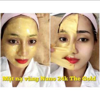 Mask dẻo collagen vàng 24k