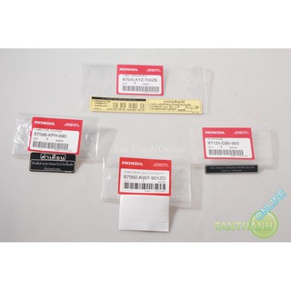 Tem thông số Wave 125i đời 2013 - 2021 (5 miếng) chính hãng Honda Thailand