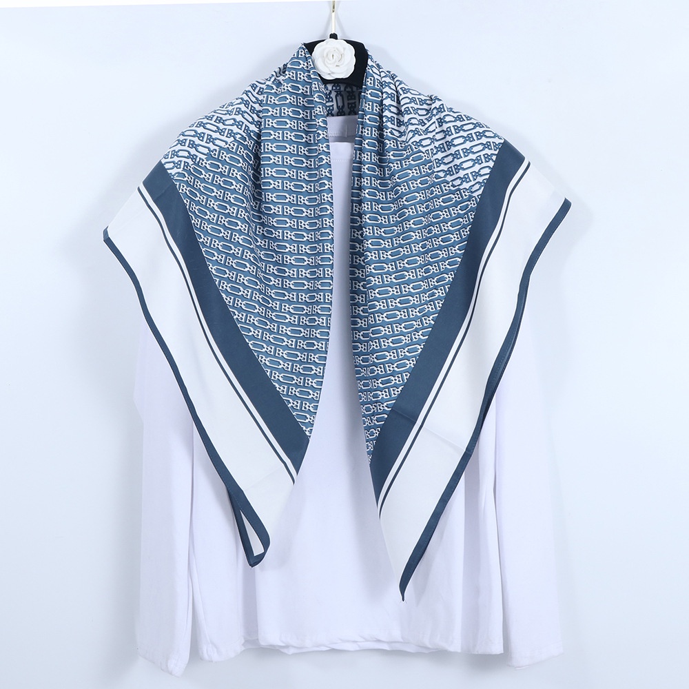 Khăn Choàng Chống Nắng In Họa Tiết Thời Trang Khổ 90cm(35.4inch) Tudung WJ1007-92-01