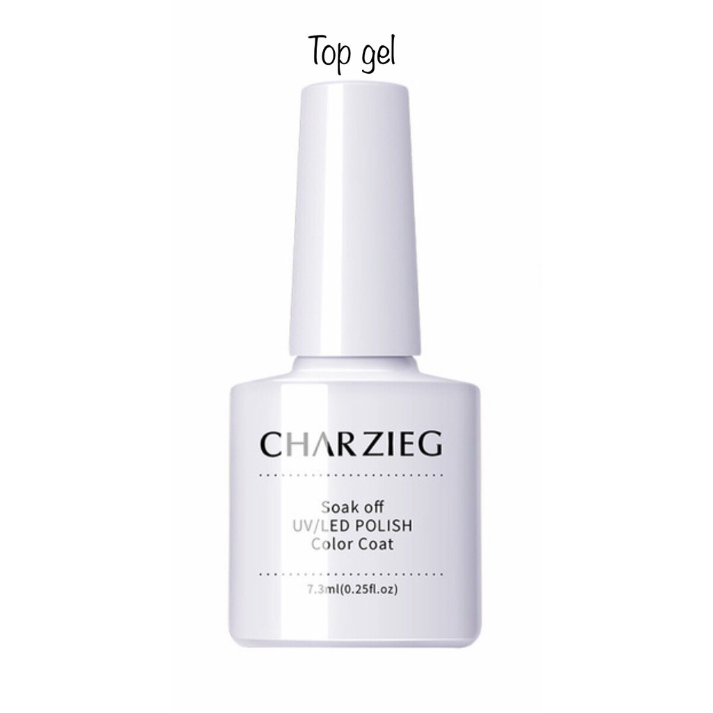 Sơn gel UV Top/Base/Matte top CH/RZIEG 7.3ml cho móng xinh