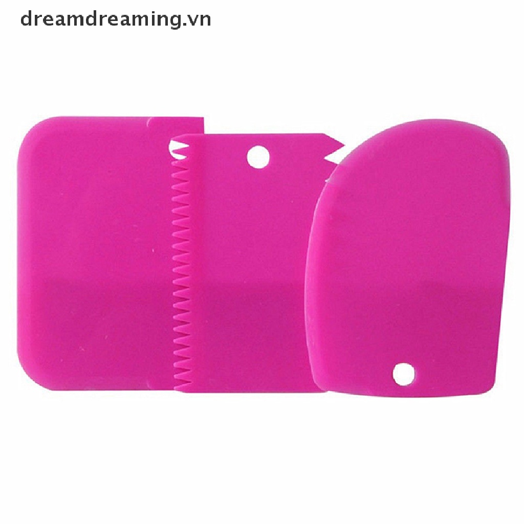 Bộ 3 Dụng Cụ Nướng Bánh Bằng Nhựa Tiện Dụng