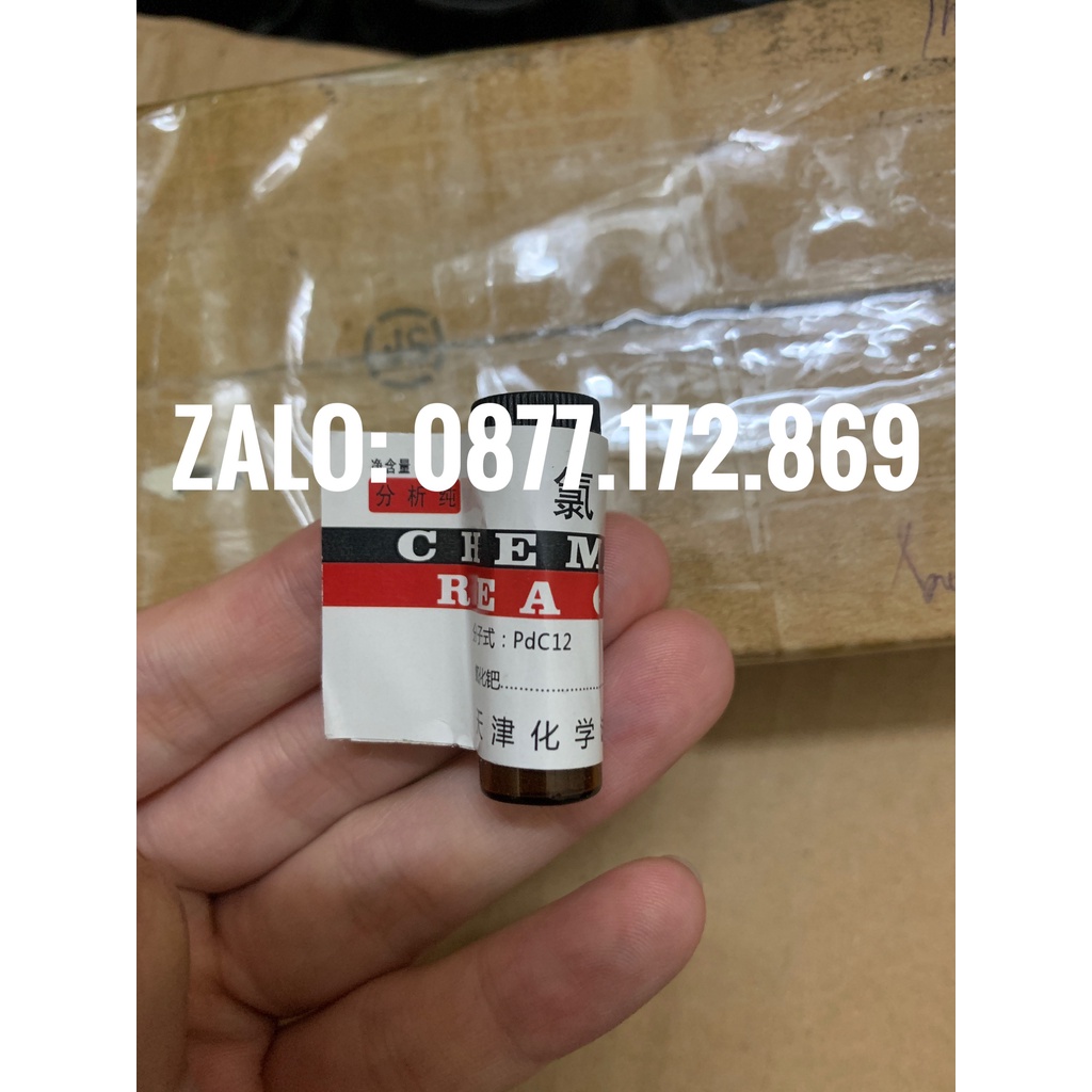 Hóa chất Palladium(II) chloride PdCl2 lọ 1g