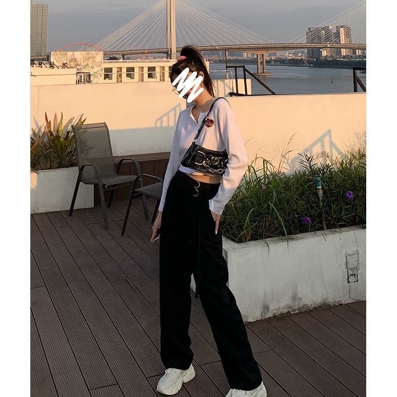 Áo cardigan dệt kim tay dài ôm dáng phong cách Hàn Quốc thời trang xuân hè cho nữ