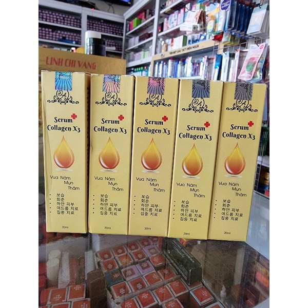 serum collagen x3 mụn nám thâm 20ml ( chuẩn cty )