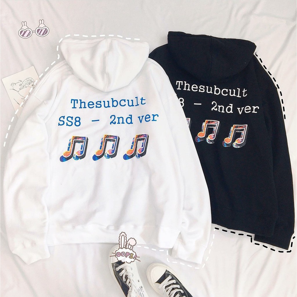 Áo Khoác Nỉ Bông MUSIC THE SUBCULT Unisex (Ảnh Thật)