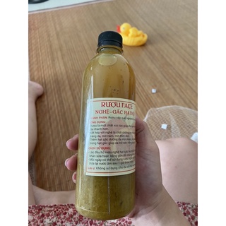 Cốt nghệ đen hạt gấc hạ thổ cho mặt 500ml
