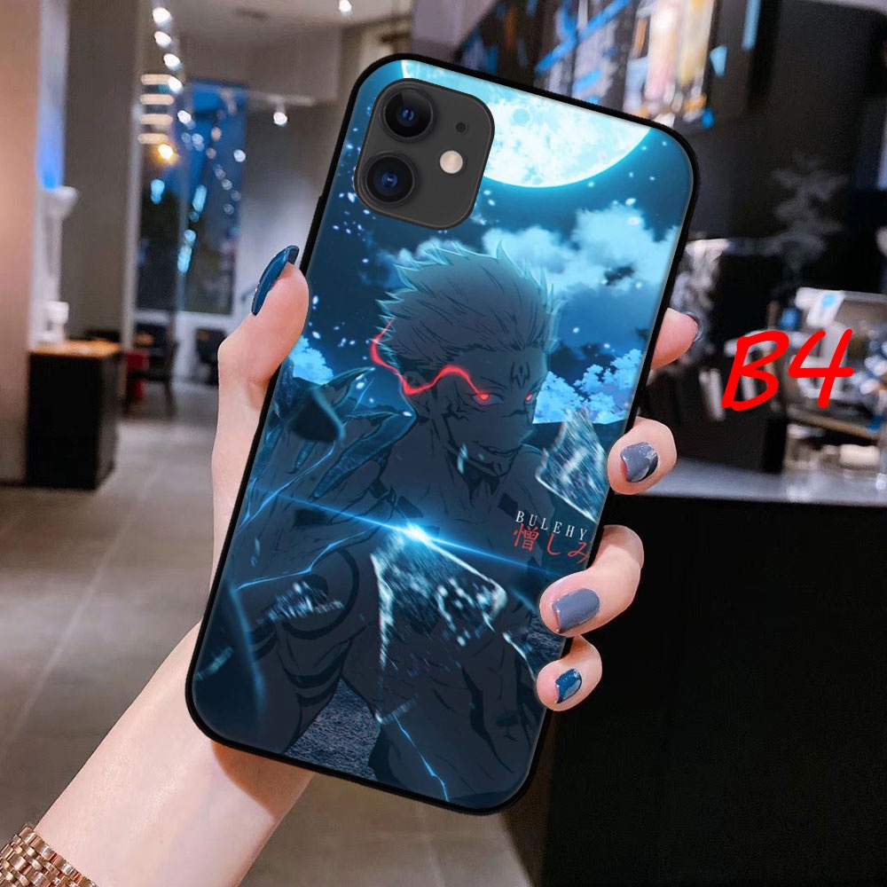 Ốp Điện Thoại Hình Jujutsu Kaisen Ryomen Sukuna Cho iPhone 12 11 13 Pro Max SE 12 13