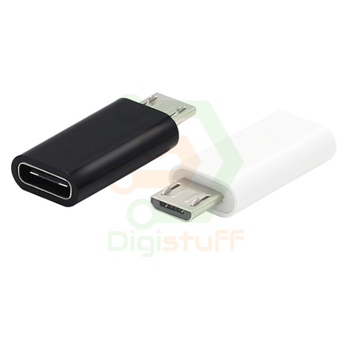 Đầu chuyển USB type C âm sang  Micro USB dương