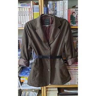 Áo Blazer da lộn 2hand siêu phẩm