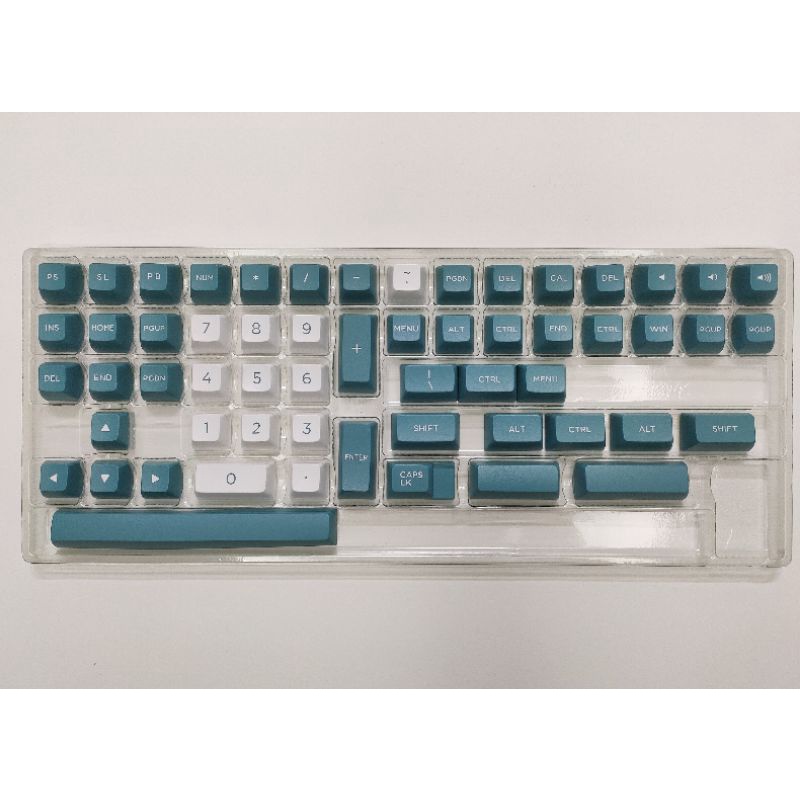 Bộ keycap FSA Aqua Green PBT Double shot cho bàn phím cơ