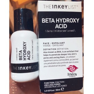 Tinh chất tẩy tế bào chết hoá học THE INKEY LIST Beta Hydroxy Acid BHA