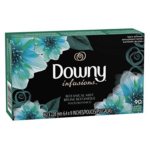 Giấy thơm Downy infusions Botanical Mist 90 tờ