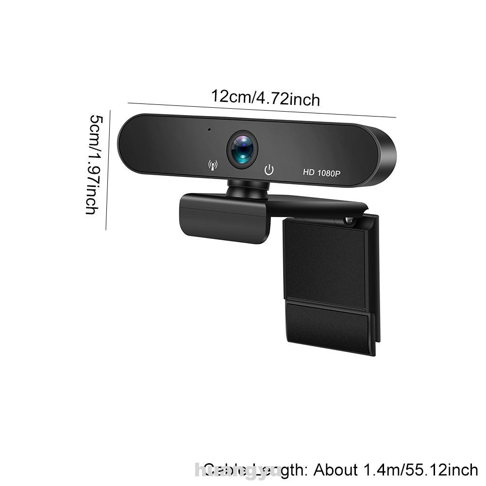 Webcam Usb 2.0 Góc Rộng Xoay 360 Độ Hỗ Trợ Dạy Học Trực Tuyến