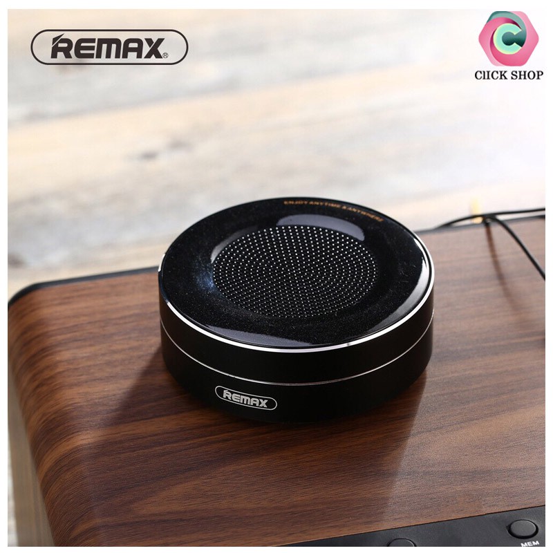 Loa Bluetooth tròn mini Remax RB - M13 chính hãng - Loa remax m13 hỗ trợ bluetooth V4.0 + thẻ nhớ TF + cổng AUX