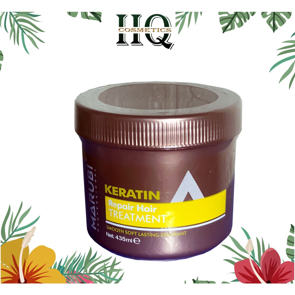 Kem Hấp Ủ Tóc cao cấp Keratin Marubi Treatment Phục Hồi Mềm Mượt 435ml và 1000ml