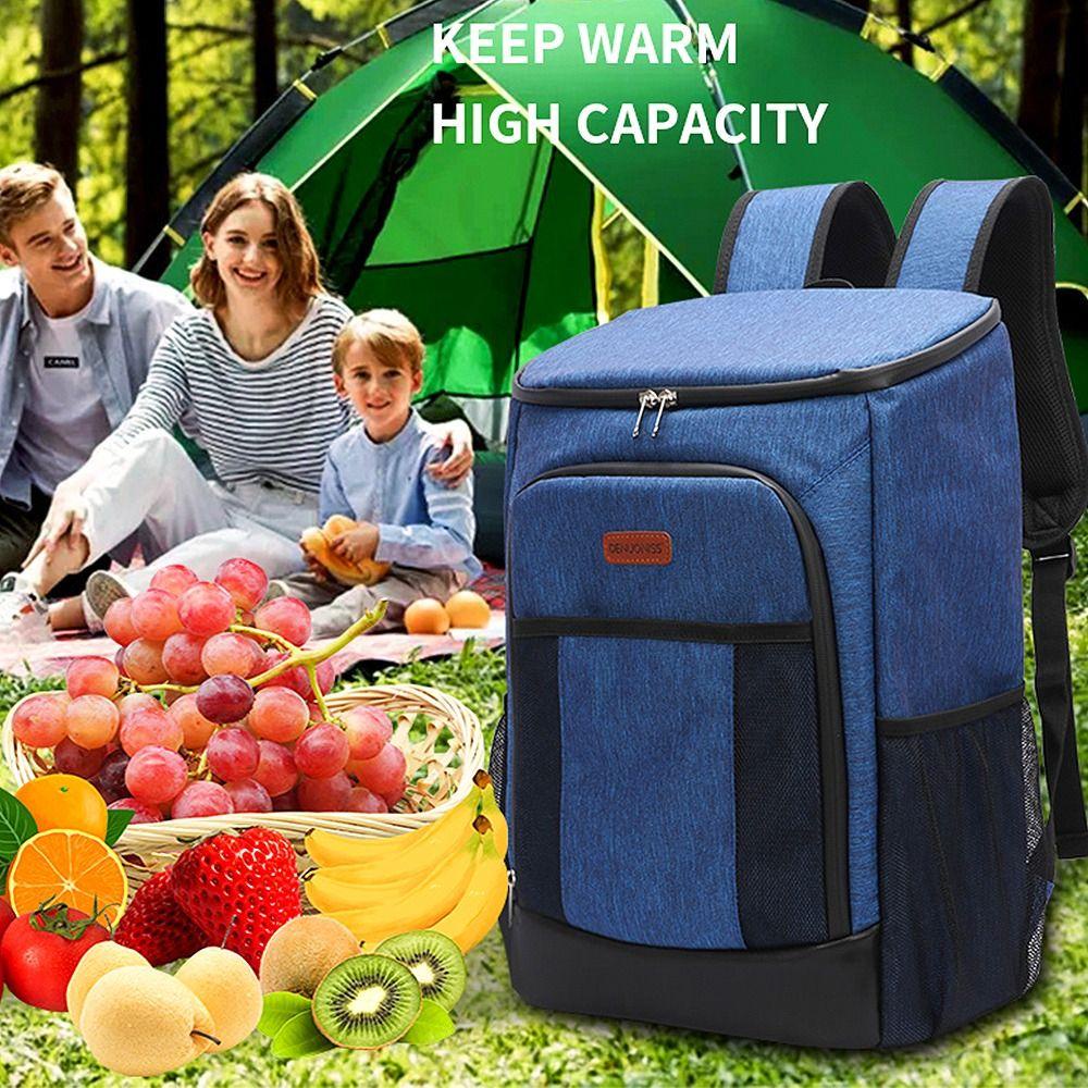 JUNE Túi Giữ Nhiệt Thức Ăn Tiện Lợi, Dung Tích 28L