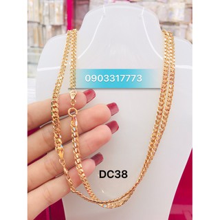 Dây chuyền Khoen Lật Nữ Đẹp DC38