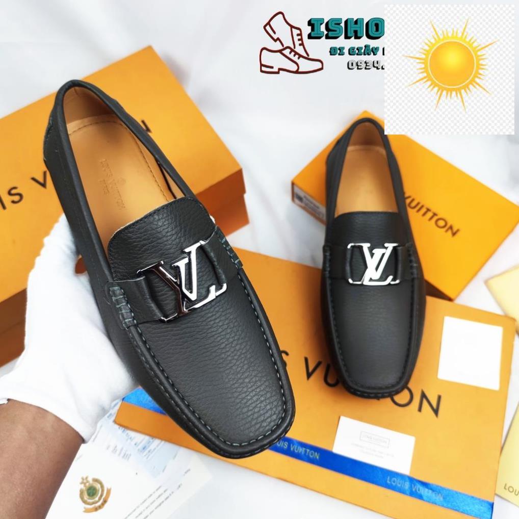 ️🥇 Giày lười da nam, Giầy Mọi Moca LV Nam Nhiều Màu Thời Trang Da Bò Xịn Chuẩn Form Cao cấp Bảo hành 1 năm ️🥇