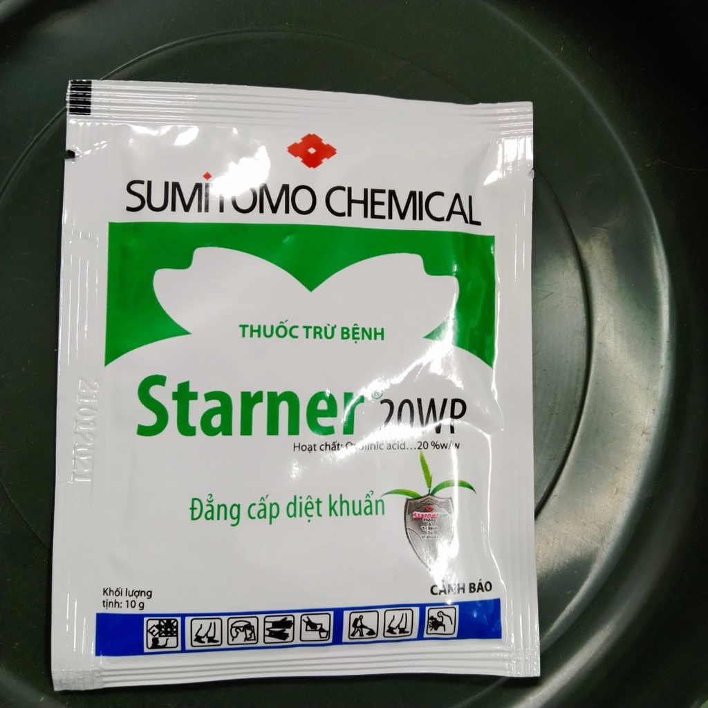 Thuốc đặc trị vi khuẩn, thối nhũn trên lan Starner 20WP 30gram