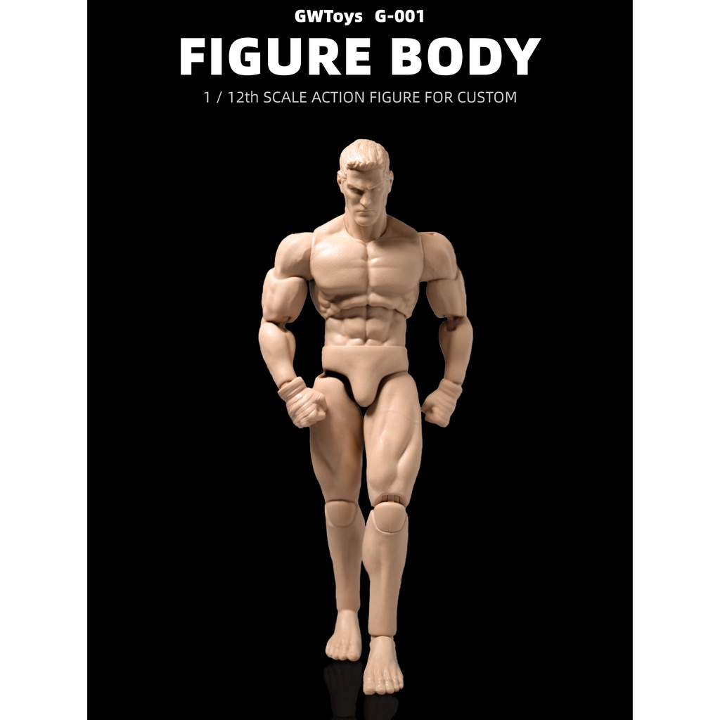 Mô hình đồ chơi Figure Body kun Nam đô con GWToys G001 tỉ lệ 1/12  - custom figure action