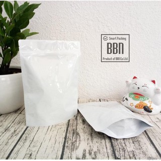 TÚI ZIP 2 MẶT TRẮNG SỮA