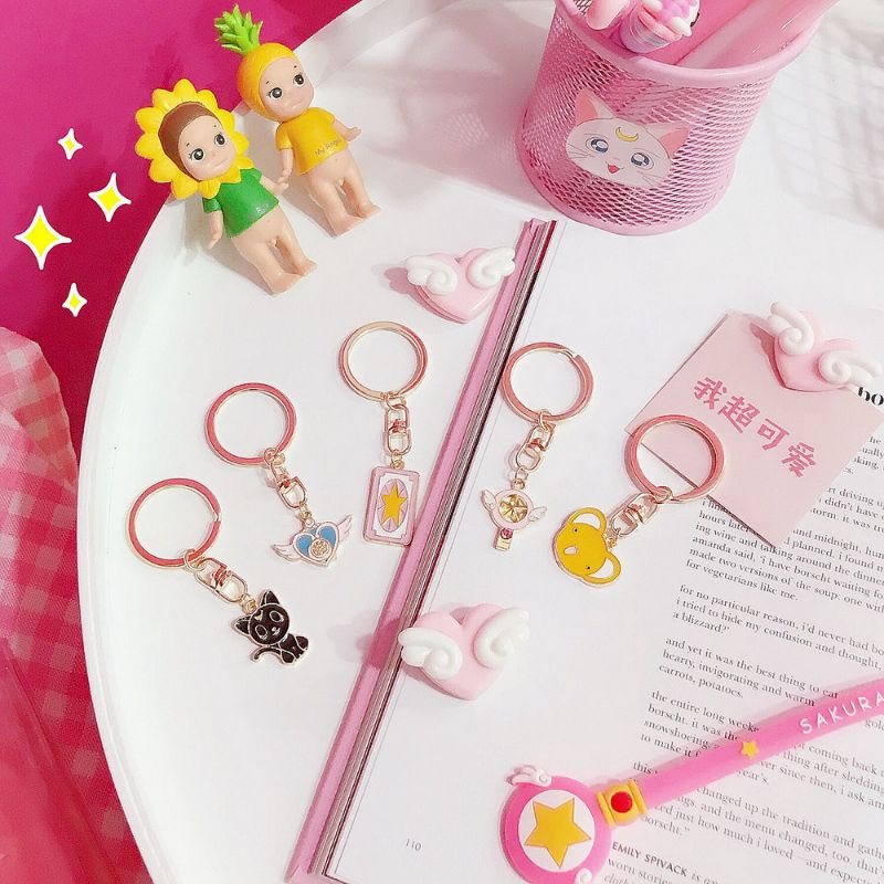 Móc khóa nhiều hình dễ thương,,,