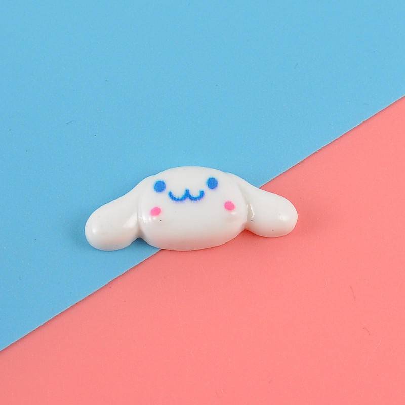 Phụ Kiện Mặt Charm Hình Cinnamoroll Hoạt Hình Dùng Trang Trí Giày/Giày DIY