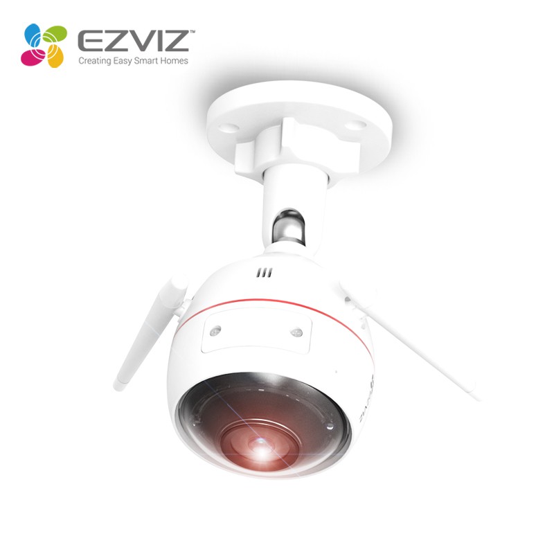 Camera EZVIZ C3W 1080P WI-FI, IP66 Ngoài Trời, Quan Sát Ban Đêm 30m, Báo Động Với Đèn Báo và Còi Hú Hàng Chính Hãng