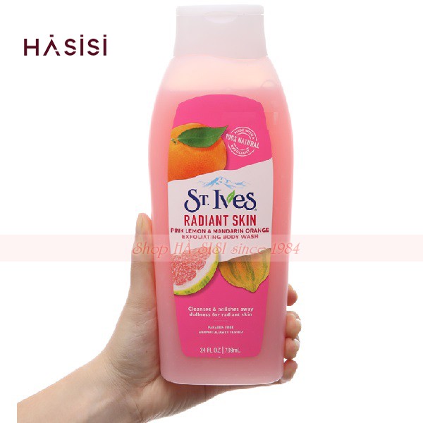 Sữa Tắm Chiết Xuất Từ Thiên Nhiên ST.IVES BODY WASH 709ml