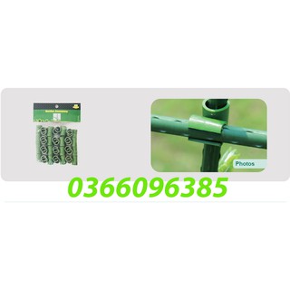 Set 2 khớp nối vặn ghép ống thép phi 11,16,20mm làm giàn cho cây leo