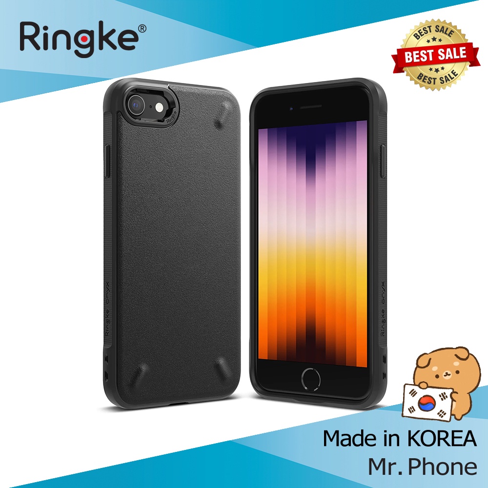 Ốp lưng iPhone SE 2022 / 2020 / iPhone 8 / 7 Ringke Onyx Hàn Quốc (iPhone SE 3rd / 2nd)
