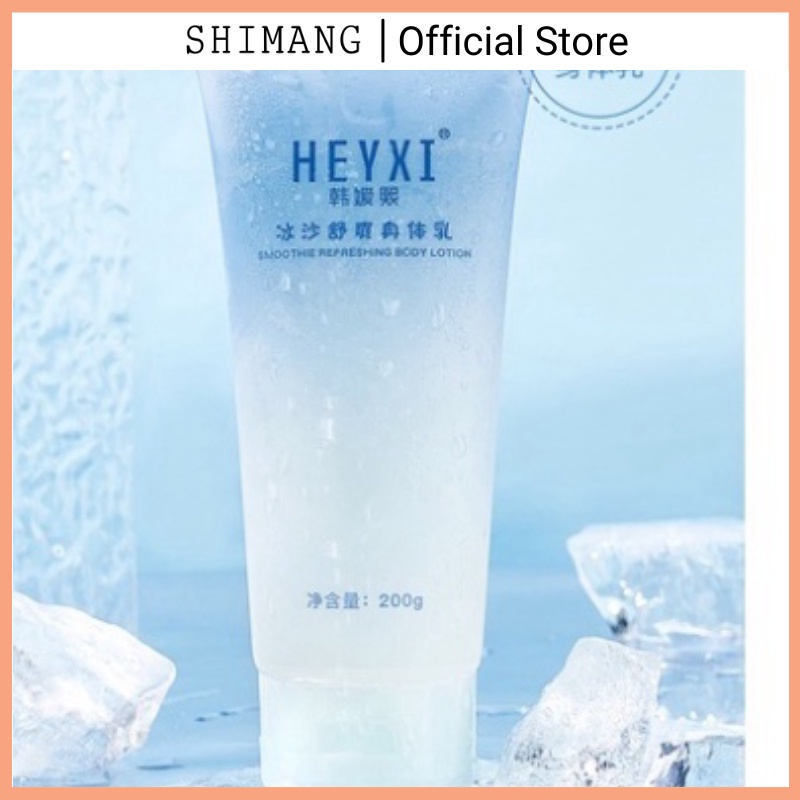 Sửa dưỡng thể Heyxi thơm lâu dài sáng da 200g HSTDT1