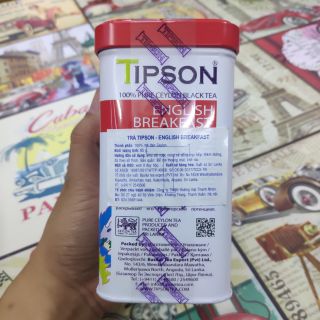 [Hỏa Tốc] Trà Tipson English Breakfast 85g