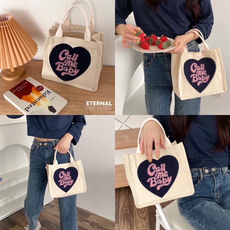 Túi Canvas style Korea