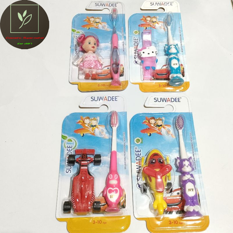 Hộp 12 cây bàn chải đánh răng trẻ em Suwadee