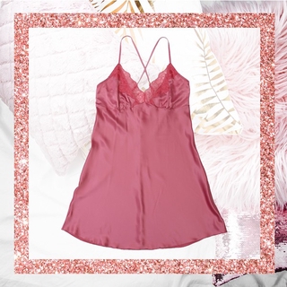 Đồ ngủ sexy viền ren màu hồng gorgeous by sabina smxv1501pl - ảnh sản phẩm 4