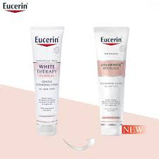 Sữa Rửa Mặt Tạo Bọt Trắng Da Eucerin White Therapy Clinical Gentle Cleansing Foam (150g)