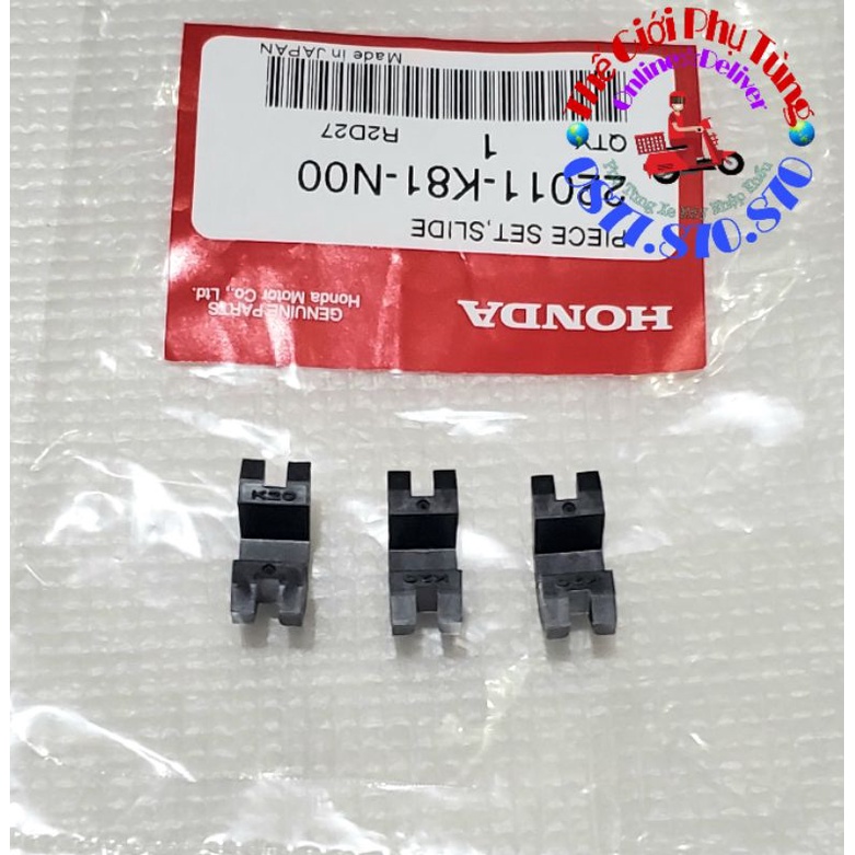 Bộ kẹt trượt nồi AB 110 - Lead 110 - Click 110 - Vision - SCR Zin Honda Nhật Bản - 22011-K81-N00
