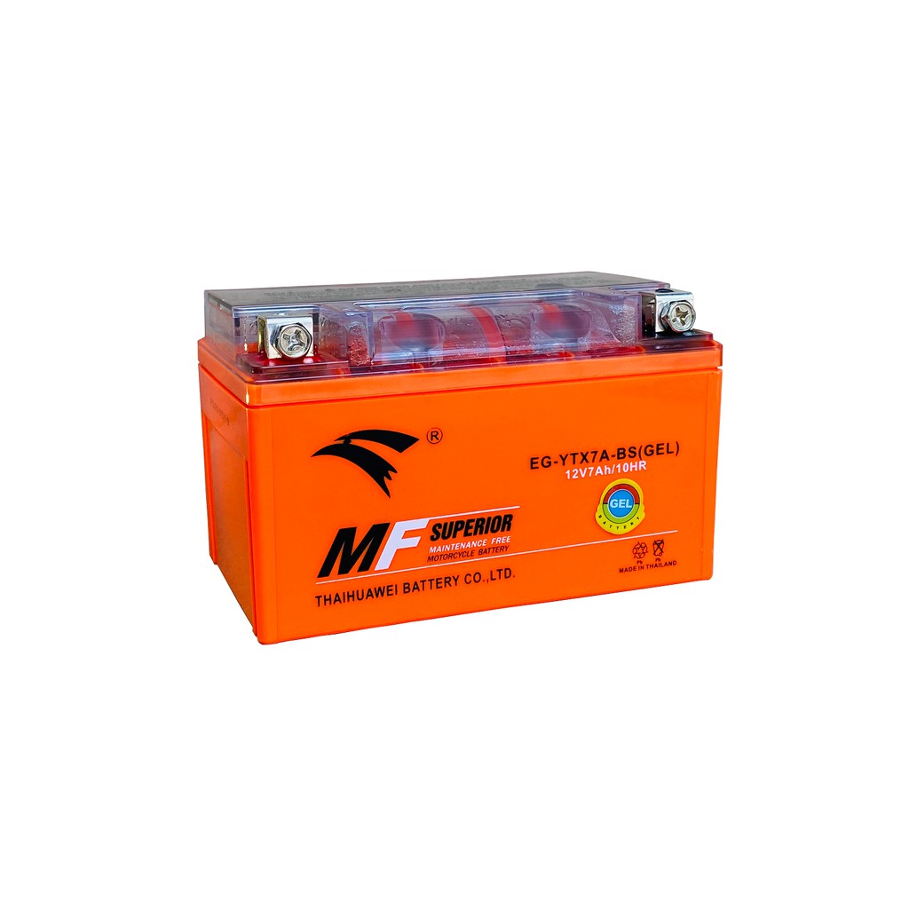 Bình ắc quy xe máy Eagle Thái Lan EG-YTX7A-BS - Dành cho xe Attila, Spacy