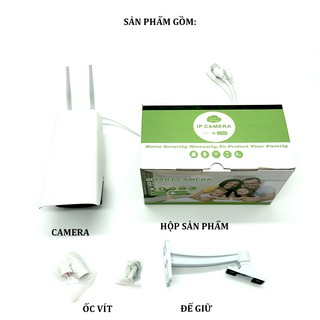 Camera Wifi Ngoài Trời 2 Râu X4000