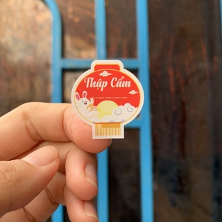20 Tem Dán Trung Thu - Lồng đèn thỏ