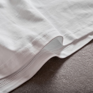Áo thun trơn unisex - Trắng