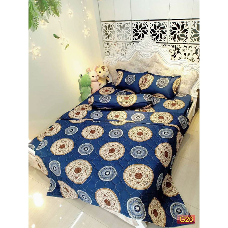 Chăn hè COTTON POLY trần bông 3 lớp (Được chọn mẫu)