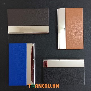 Ví đựng thẻ atm, name card - Hộp đựng card visit, name card M652 cao cấp, sang trọng