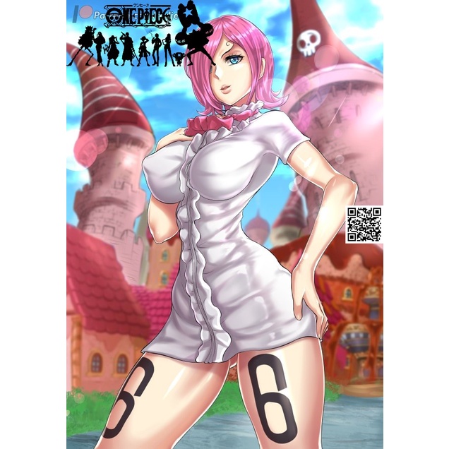 Mô hình Vinsmoke Reiju hồng 0 Anime One Piece Vua hải tặc