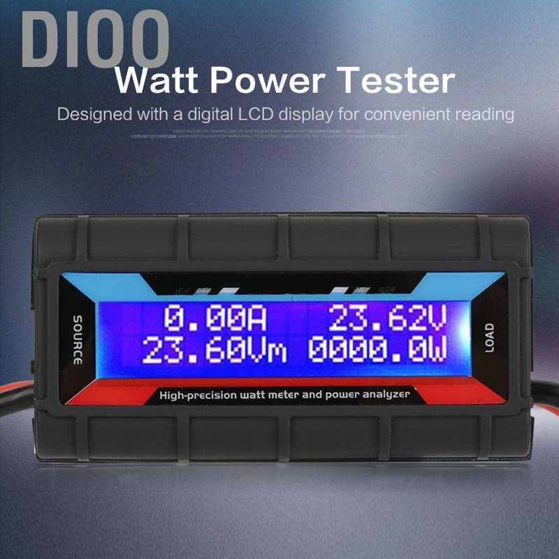 Đồng Hồ Đo Điện Áp Didoo 4.8v ~ 60v 130a